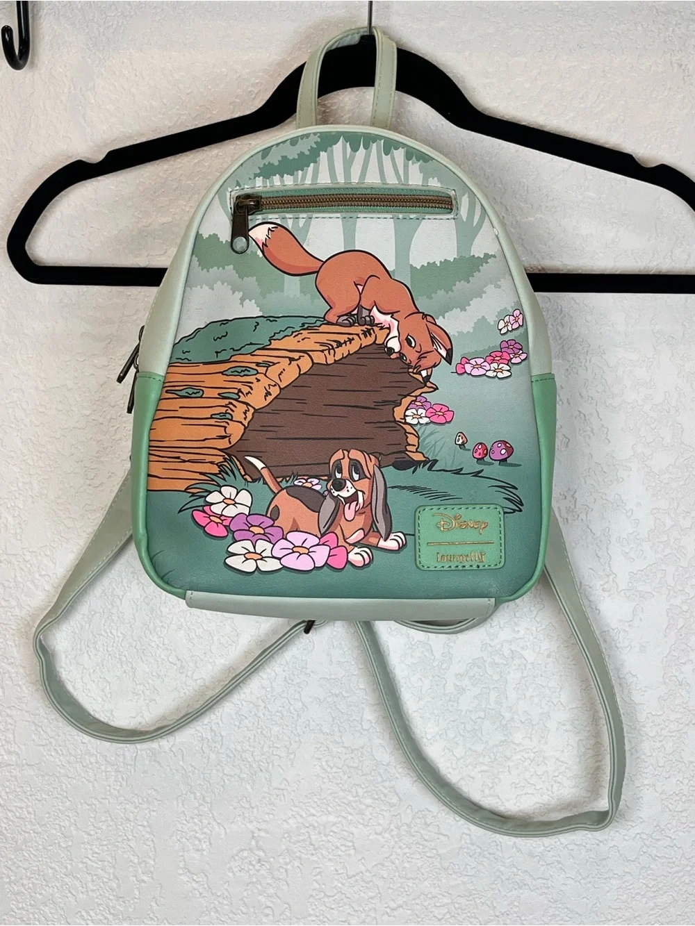 Loungefly Disney The Fox and the Hound Forest Fun Mini Backpack